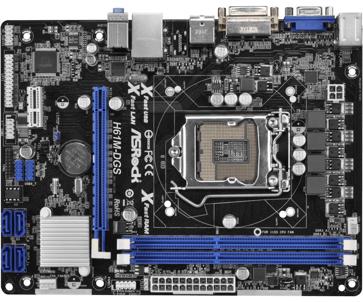 Asrock H61m Dgs R20